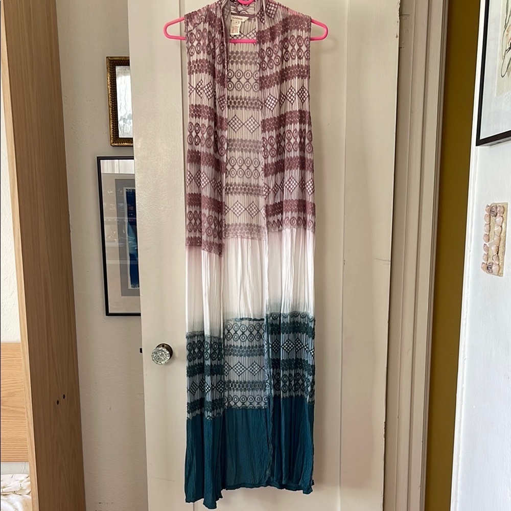 EUC sundance longline duster